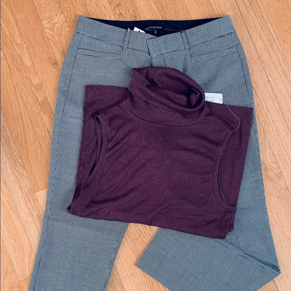 Banana Republic Pants and Sleeveless Shirt